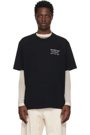 J.W.Anderson Men T-shirts - Black Oversized T-Shirt