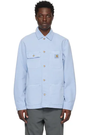 Carhartt Men Jackets - Blue Michigan Jacket