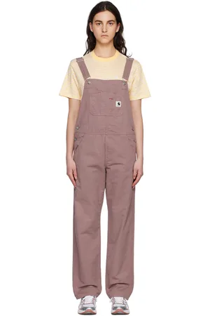 Carhartt Women Jumpsuits - Brown Bib Overalls