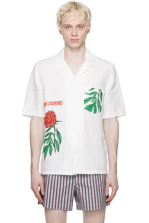 Samsøe Samsøe Men Shirts - White Oscar AP Shirt
