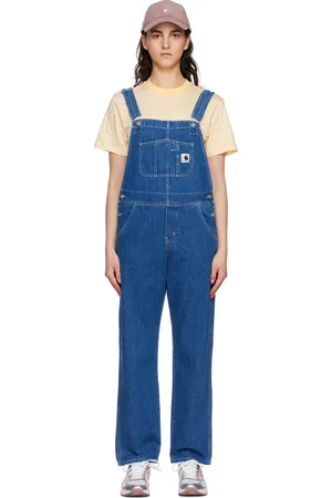 Carhartt Women Jumpsuits - Blue Bib Overalls
