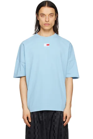 Tommy Hilfiger Men T-shirts - Blue Embroidered T-Shirt