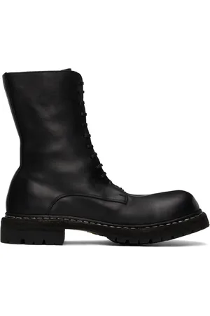 GUIDI Men Boots - Black GR05V Boots