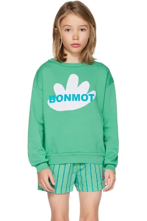 Bonmot Kids Green Seaweed Sweatshirt
