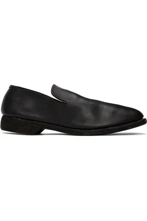 GUIDI Men Loafers - Black 100 Loafers