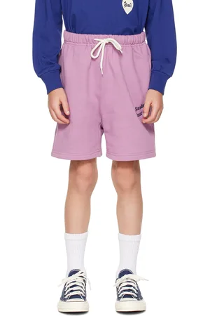 SUNDAY DONUT CLUB® Kids Purple Heart Shorts
