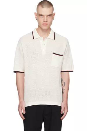 Samsøe Samsøe Men Polo Shirts - Off-White Cory Polo