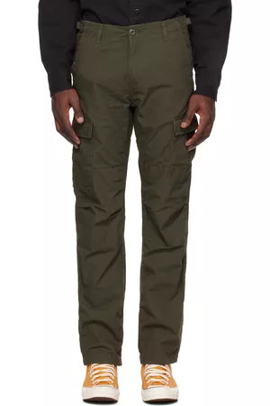 Carhartt Men Cargo Pants - Khaki Aviation Cargo Pants