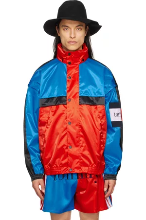 Tommy Hilfiger Men Jackets - Red & Blue Colorblocked Sailing Jacket