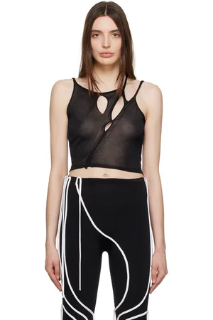 OTTOLINGER Black Strappy Tank Top