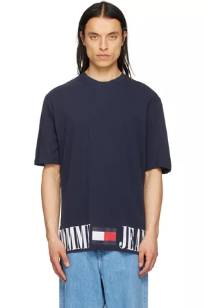 Tommy Hilfiger Men T-shirts - Navy Retro Skater T-Shirt