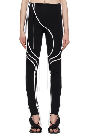 OTTOLINGER Black Strappy Leggings