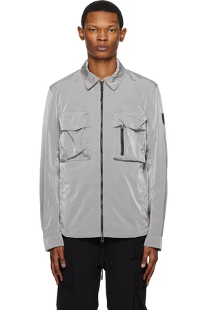Belstaff Men Jackets - Silver Rift Jacket