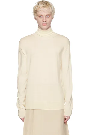 Jil Sander Off-White Lightweight Turtleneck