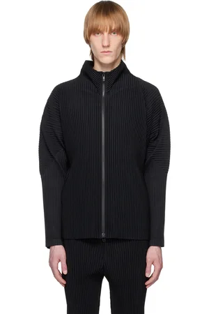 Issey Miyake Black Basics Cardigan