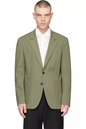 HUGO BOSS Men Blazers - Green Slim-Fit Blazer