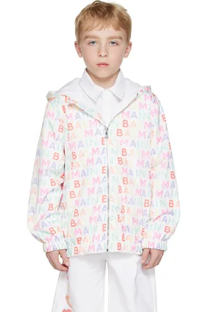 Balmain Kids Multicolor Printed Jacket