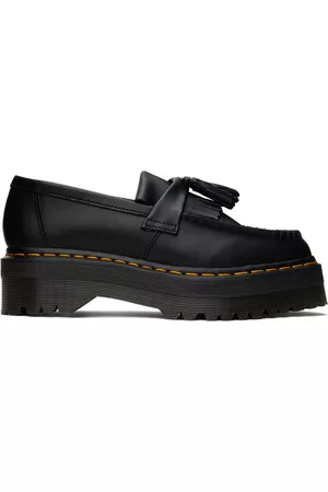 Dr. Martens Men Loafers - Black Adrian Quad Loafers