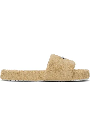 Dolce & Gabbana Beige Sliders Sandals