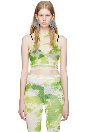OTTOLINGER SSENSE Exclusive Green Tank Top