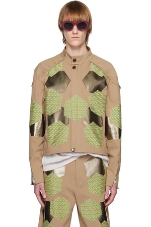 Kiko Kostadinov Beige Danh Jacket