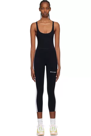 Palm Angels Women Jumpsuits - Black Track Training Jumpsuit