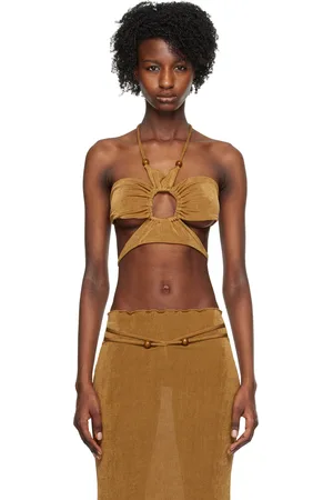 TYRELL SSENSE Exclusive Brown Tank Top