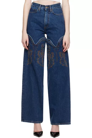 Y / PROJECT Cowboy High Cuff Jeans