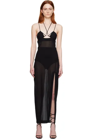 Nensi Dojaka Sheer Maxi Dress