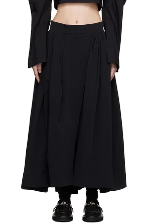MINJUKIM Volume Wrap Midi Skirt