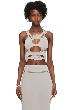 TYRELL SSENSE Exclusive Gray Tank Top