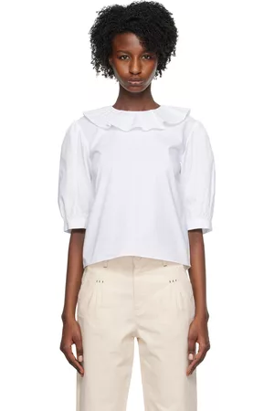 See by Chloé Women Blouses - White Pull-On Blouse