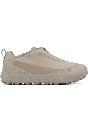 Norse Projects ARKTISK Taupe Zip-Up Sneakers
