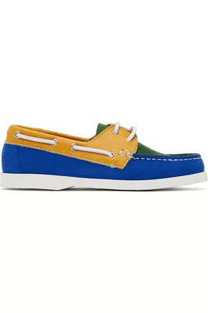 Bonmot Accessories - Kids Blue Sailing Flats