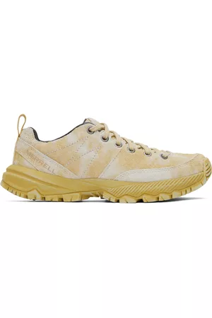 Merrell Men Sneakers - Off-White & Yellow MQM Ace FP Sneakers