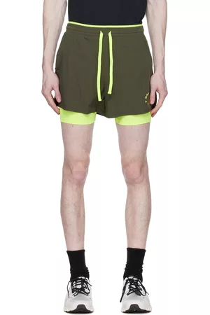 7 DAYS ACTIVE Men Shorts - Khaki Two-In-One Shorts