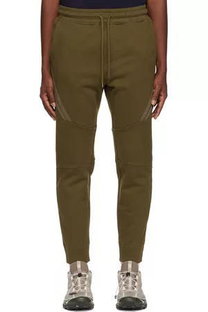 C.P. Company Men Trousers - Khaki Tapered Sweatpants