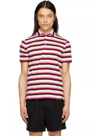 Aspesi Men Polo Shirts - Multicolor Striped Polo