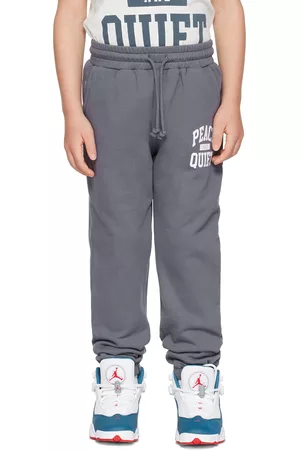 Museum Of Peace & Quiet Trousers - SSENSE Exclusive Kids Navy Sweatpants