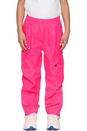 K-Way Pants - Kids Pink Edgard Track Pants