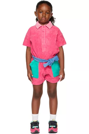 Marc Jacobs Bodysuits - Kids Pink Belted Romper