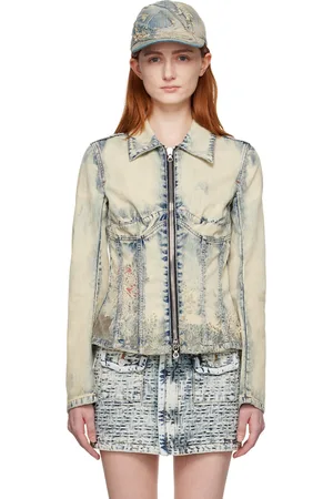 Diesel Off-White De-Milly-Fsc Denim Jacket
