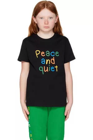 Museum Of Peace & Quiet T-shirts - SSENSE Exclusive Kids Black T-Shirt