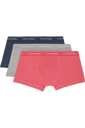 Calvin Klein Men Briefs - Three-Pack Multicolor Classic Fit Boxers