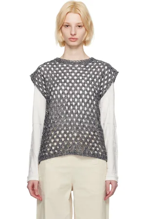 Serapis Gray Rolled Edge Vest