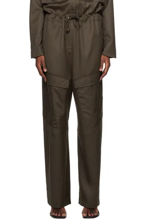 Paris Georgia SSENSE Work Capsule – Brown Herb Trousers