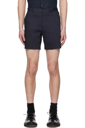 THEORY Men Shorts - Navy Curtis Shorts