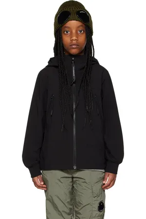 C.P. Company Kids Black Goggle Jacket