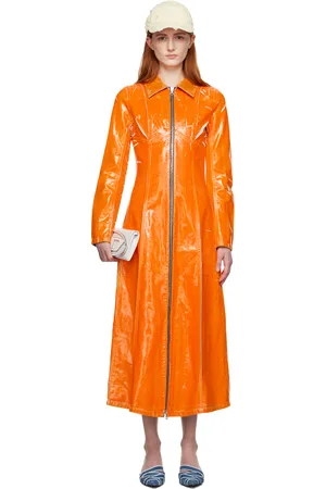 Diesel Orange De-Luis-Fsc Denim Maxi Dress