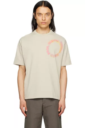 Paul Smith Men T-shirts - Beige Solar Flare T-Shirt